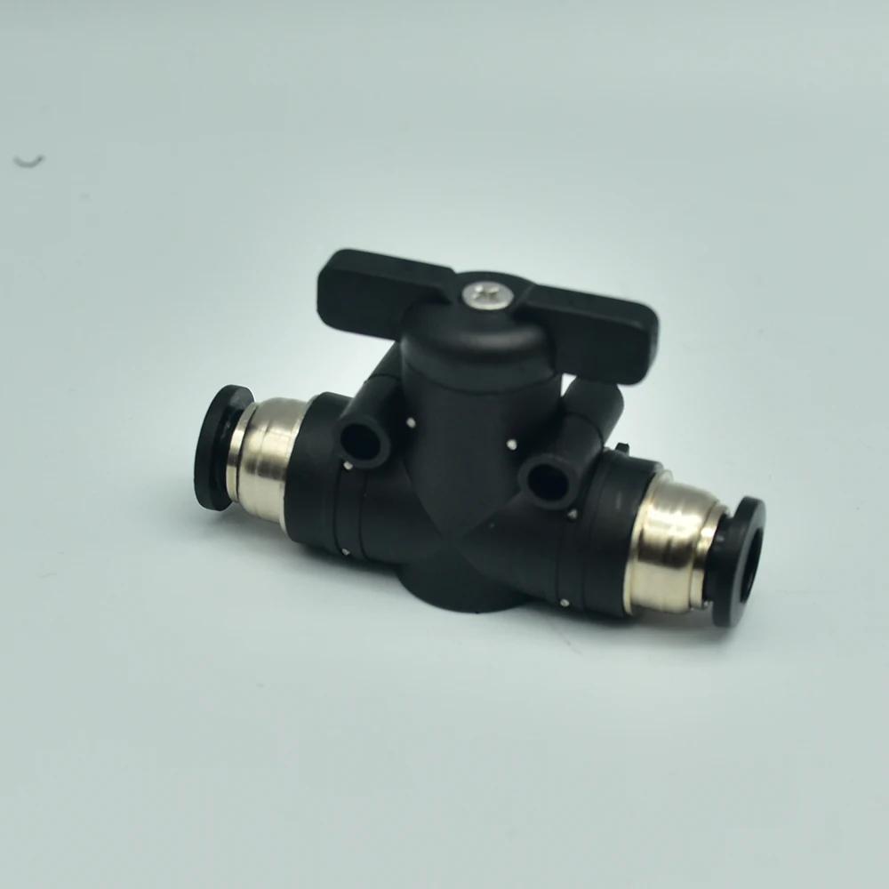 BUC Black 4mm 6mm 8mm 10mm 12mm Pneumatic Push-In Quick Joint Fittings Manual Ball Valve Hand Turn Switch Connector
BUC Black 4mm 6mm 8mm 10mm 12mm Pneumatic Push-In Quick Joint Fittings Manual Ball Valve Hand Turn Switch Connector