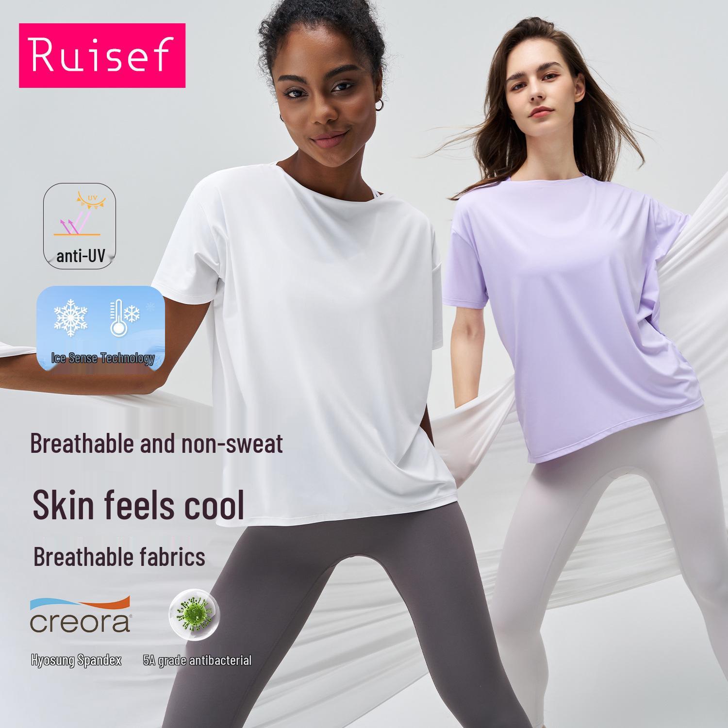 Women s Quick-Dry Breathable Summer Sports T-Shirt - Short Sleeve Yoga & Running Top Small
Women s Quick-Dry Breathable Summer Sports T-Shirt - Short Sleeve Yoga & Running Top Small