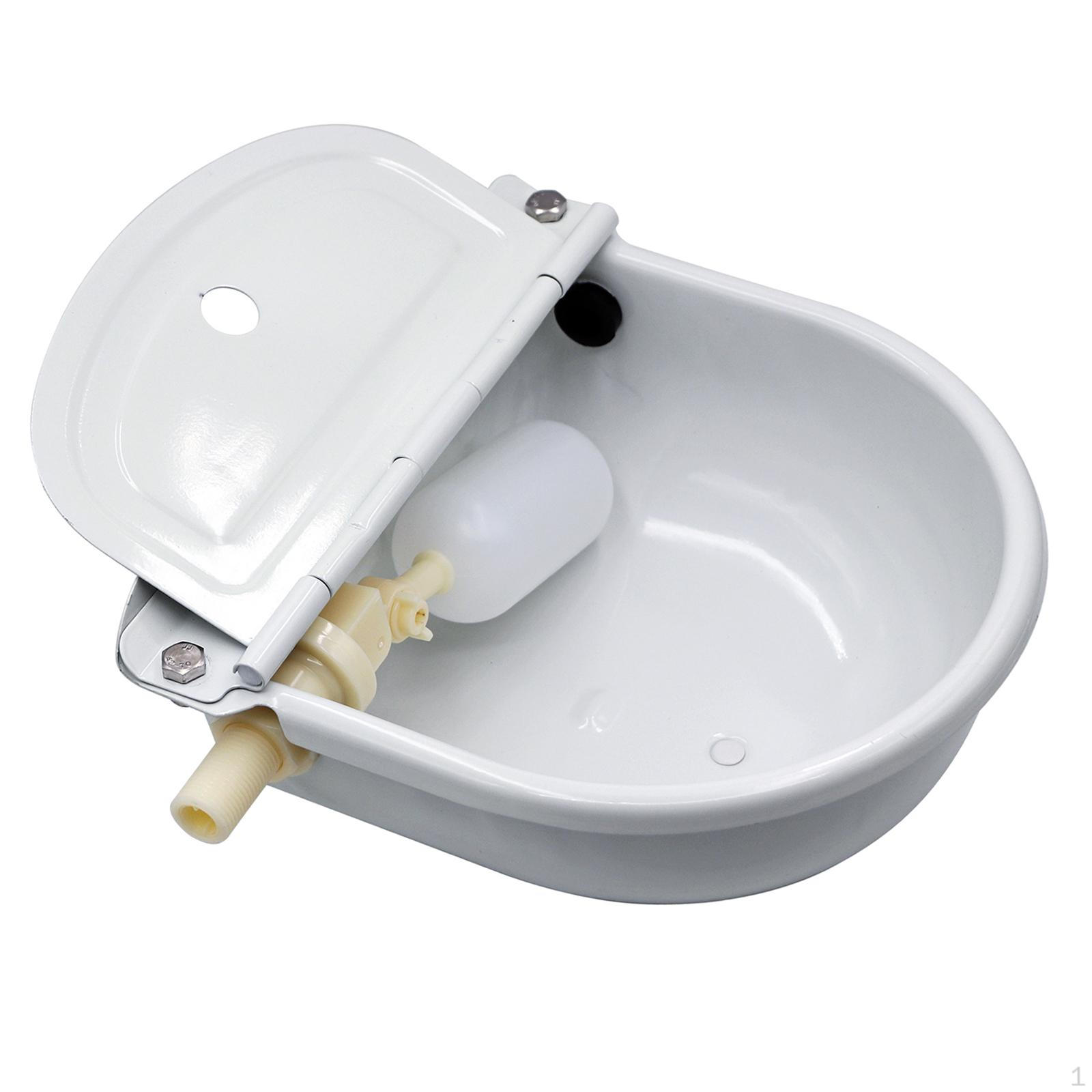 Animal Auto Drinking Water Bowl Cow Trough Livestock Waterer Pet Supplies With hole
Animal Auto Drinking Water Bowl Cow Trough Livestock Waterer Pet Supplies With hole