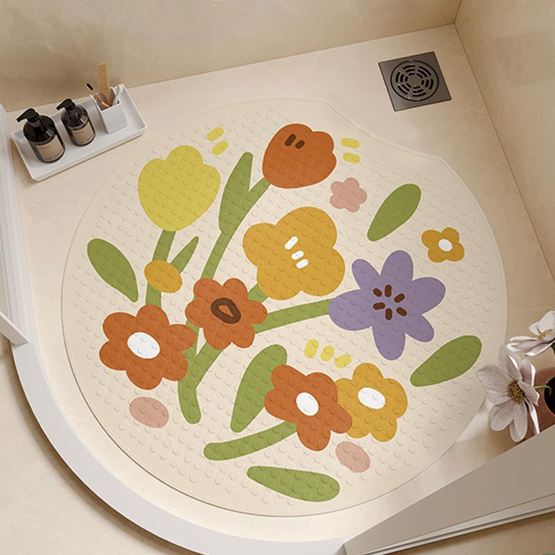 Bathroom Anti-slip Mat Shower Massage Foot Pad Suction Cup Pad Round Bathroom Bathroom Bathing Anti-fall Mat round notch 55 * 55cm
Bathroom Anti-slip Mat Shower Massage Foot Pad Suction Cup Pad Round Bathroom Bathroom Bathing Anti-fall Mat round notch 55 * 55cm