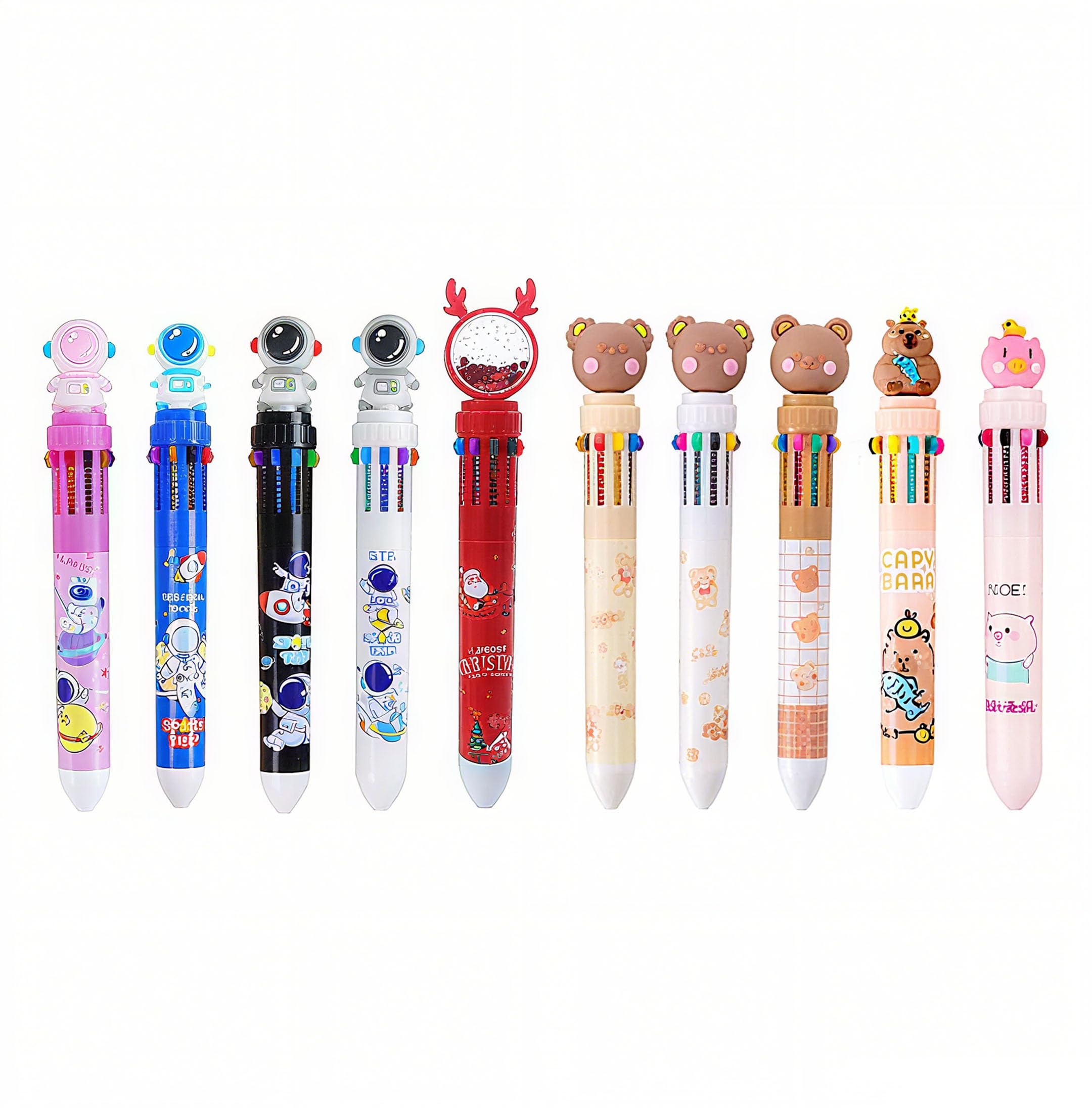 Set of 10 BetterJonny Ballpoint 10 Perfect as a Commemorative Stationery Graduation Office or School Supplies for Kids Pens, Colors, 0.5mm, Stylish,
Set of 10 BetterJonny Ballpoint 10 Perfect as a Commemorative Stationery Graduation Office or School Supplies for Kids Pens, Colors, 0.5mm, Stylish,