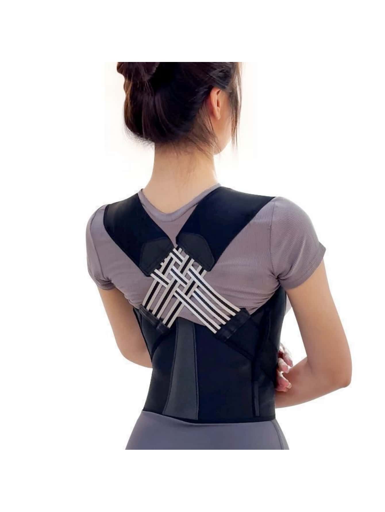 Teen As Well As Adult Invisible Back Corrector Posture Improvement Spinal Support Brace Daily Wear Shoulder Stability For Health Postu L чорний
Teen As Well As Adult Invisible Back Corrector Posture Improvement Spinal Support Brace Daily Wear Shoulder Stability For Health Postu L чорний