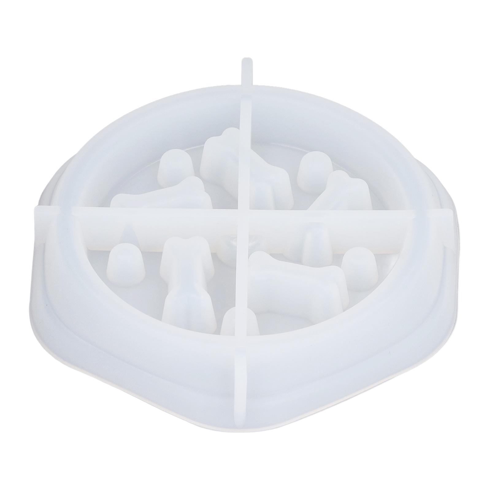 Resin Mold DIY Making Convenient Practical Pattern Design Durable Wearable Silicone Molding for Dog Dog Food Plate Silicone Mold
Resin Mold DIY Making Convenient Practical Pattern Design Durable Wearable Silicone Molding for Dog Dog Food Plate Silicone Mold