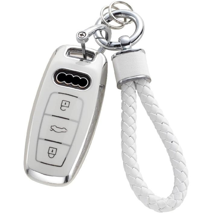 Suitable for keychain protective cover with keychain A3 A6 A7 A8 E-Tron S3 S6 RS6 S7 RS7 Q7 SQ7 Q8
Suitable for keychain protective cover with keychain A3 A6 A7 A8 E-Tron S3 S6 RS6 S7 RS7 Q7 SQ7 Q8