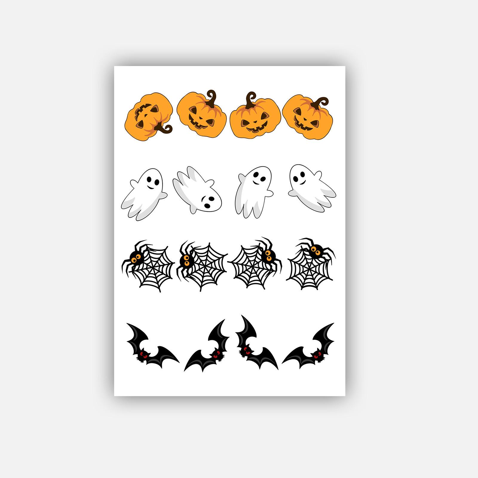 Premium Sense Simple Multi-Picture Pumpkin Kid Spider Web Bat Face Hand Tattoo Sticker 7*10
Premium Sense Simple Multi-Picture Pumpkin Kid Spider Web Bat Face Hand Tattoo Sticker 7*10