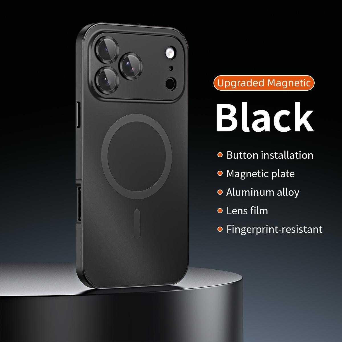 Luxury Aluminum Metal Frame Magsafe Phone Case For 17 Air 16 15 14 13 12 Pro Max Plus Magnetic Charge Shockproof PC Cover For iPhone 12Pro Max
Luxury Aluminum Metal Frame Magsafe Phone Case For 17 Air 16 15 14 13 12 Pro Max Plus Magnetic Charge Shockproof PC Cover For iPhone 12Pro Max