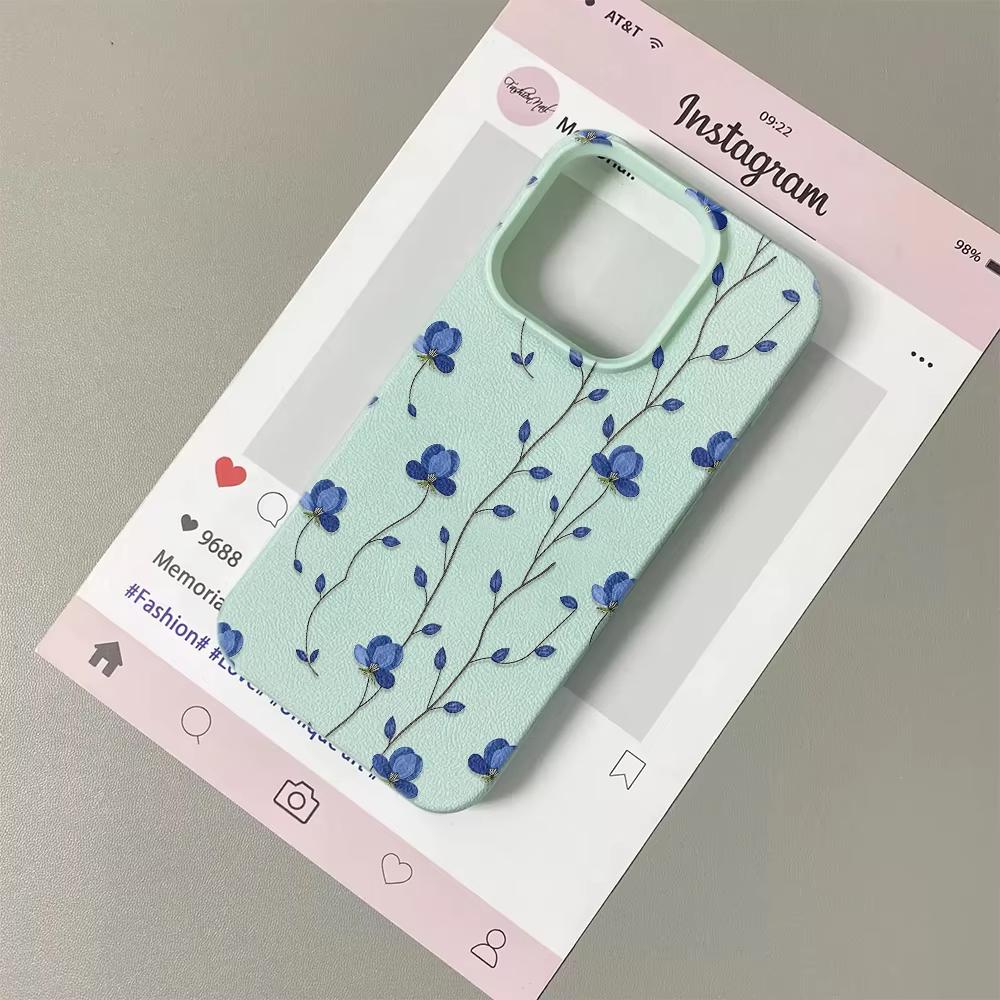 Phone Case For iPhone 17 Pro Max 16 Plus 15 Pro 14 13 12 11 XR 17Air Blue Minimalist Floral Pattern Lychee Textur Soft Cover iPhone XS Max зелёный
Phone Case For iPhone 17 Pro Max 16 Plus 15 Pro 14 13 12 11 XR 17Air Blue Minimalist Floral Pattern Lychee Textur Soft Cover iPhone XS Max зелёный