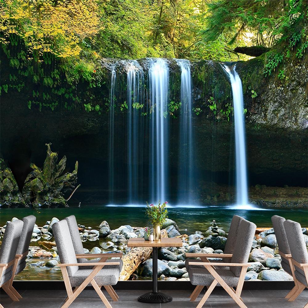 Modern Waterfall Wallpapers Living Room Bedroom Nature Scenery Waterfall Mural Wall Papers Home Decor 200 cm(W) x 140 cm(H)
Modern Waterfall Wallpapers Living Room Bedroom Nature Scenery Waterfall Mural Wall Papers Home Decor 200 cm(W) x 140 cm(H)