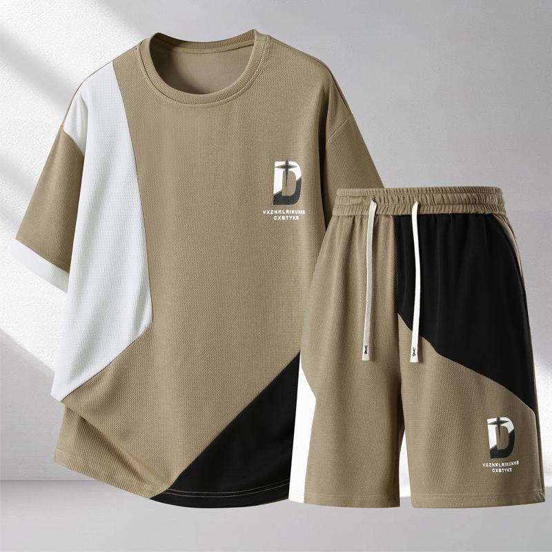 Men s Plus Size Color Block T-Shirt & Shorts Set, Breathable Summer Casual Outfit (5XL-12XL) 12XL(160kg-170kg) коричневий
Men s Plus Size Color Block T-Shirt & Shorts Set, Breathable Summer Casual Outfit (5XL-12XL) 12XL(160kg-170kg) коричневий