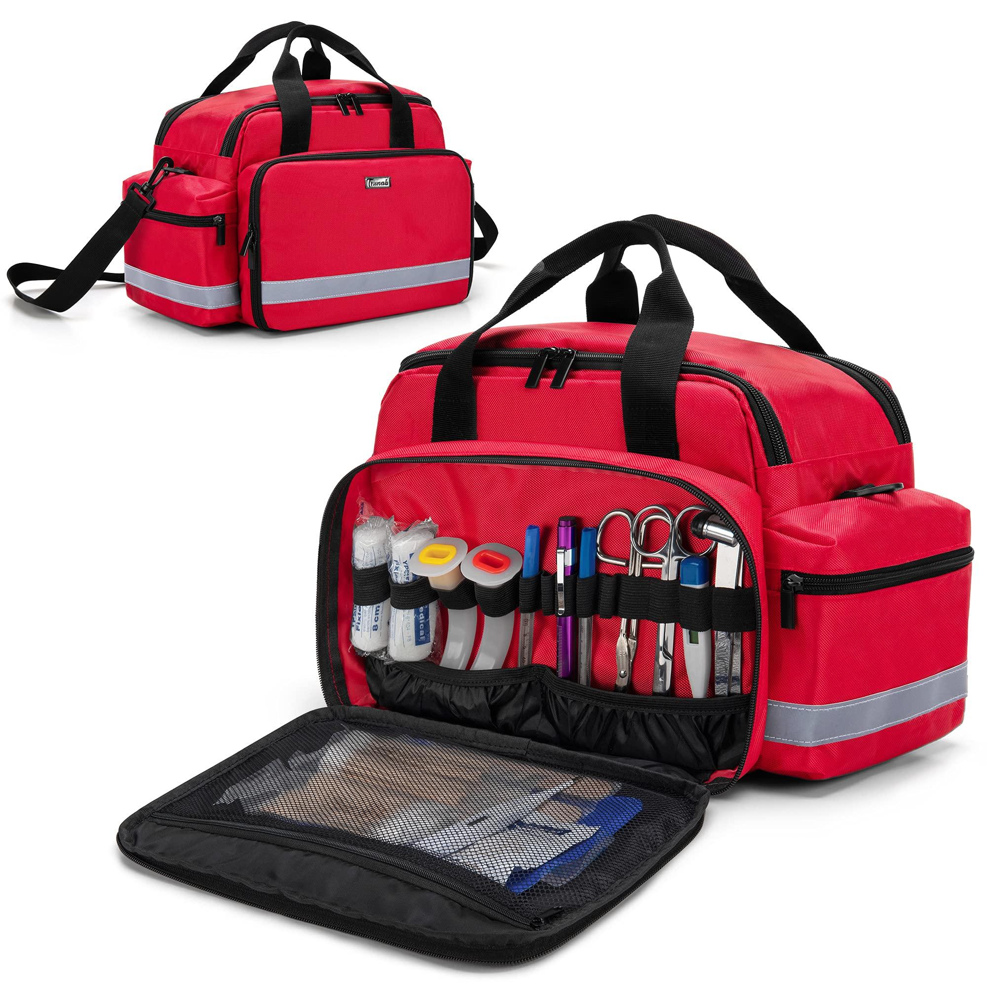 Trunab Medical Bag, First Aid Bag, First Aid Kit, for Home or School, Red
Trunab Medical Bag, First Aid Bag, First Aid Kit, for Home or School, Red