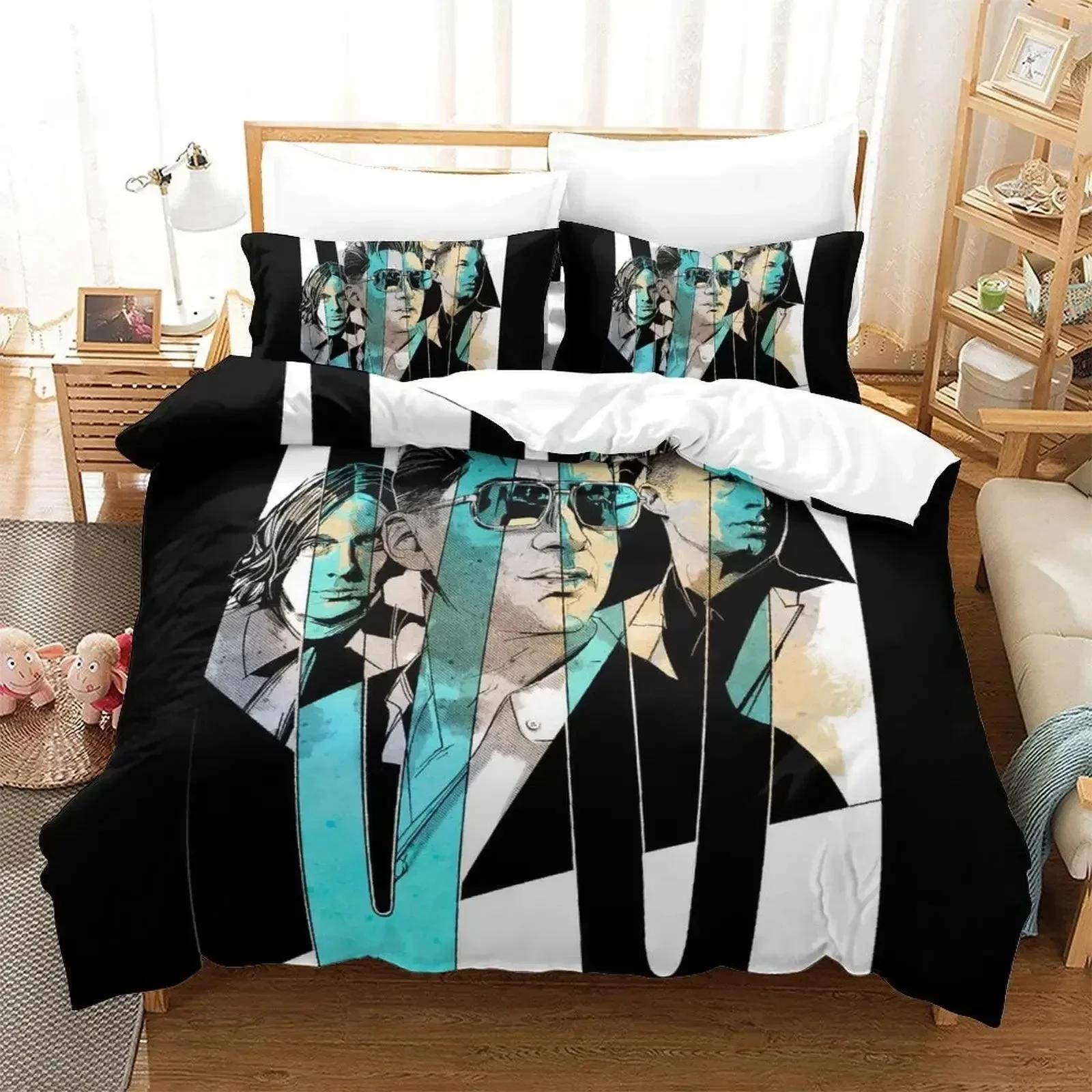 Новый комплект постельного белья Arctic Monkeys Single Twin Full Queen King Size Bed Set Aldult Kid Bedroom Duvet cover Sets 3D Printed Bed Sheet 70x133cm 2pcs
Новый комплект постельного белья Arctic Monkeys Single Twin Full Queen King Size Bed Set Aldult Kid Bedroom Duvet cover Sets 3D Printed Bed Sheet 70x133cm 2pcs