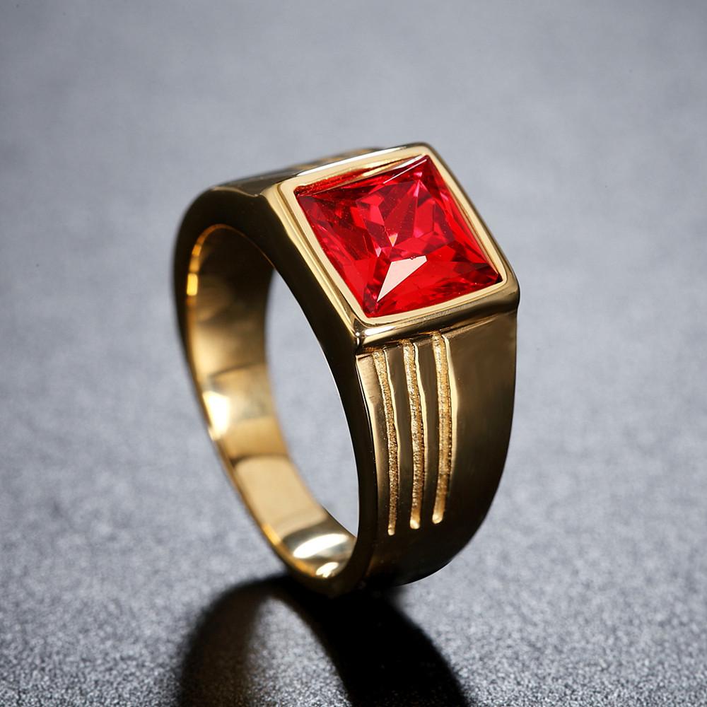 Простое и модное мужское кольцо с инкрустацией из драгоценных камней
Простое и модное мужское кольцо с инкрустацией из драгоценных камней