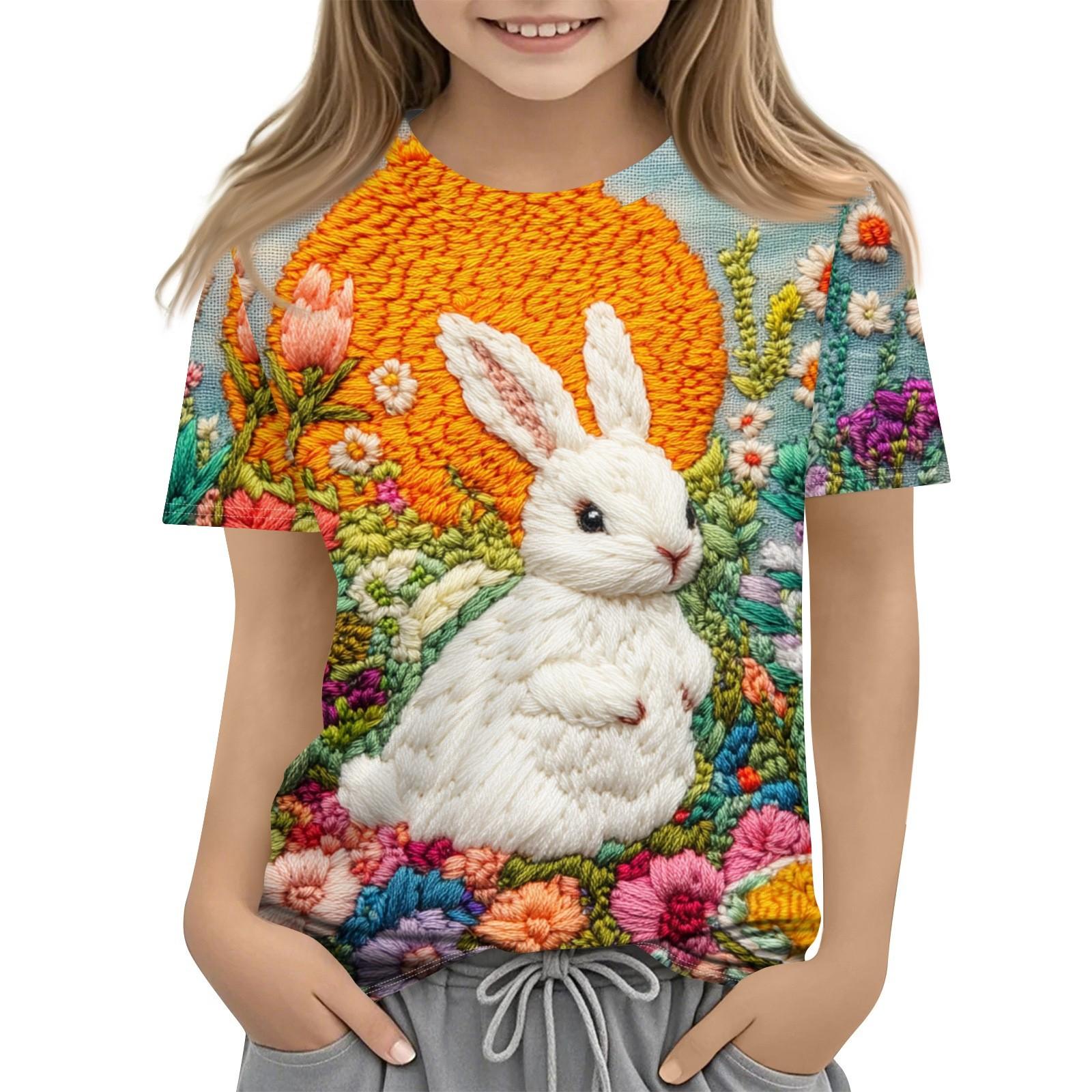 Детская модная повседневная футболка с коротким рукавом и принтом в виде Пасхи и круглым вырезом 160 шафрановый
Детская модная повседневная футболка с коротким рукавом и принтом в виде Пасхи и круглым вырезом 160 шафрановый