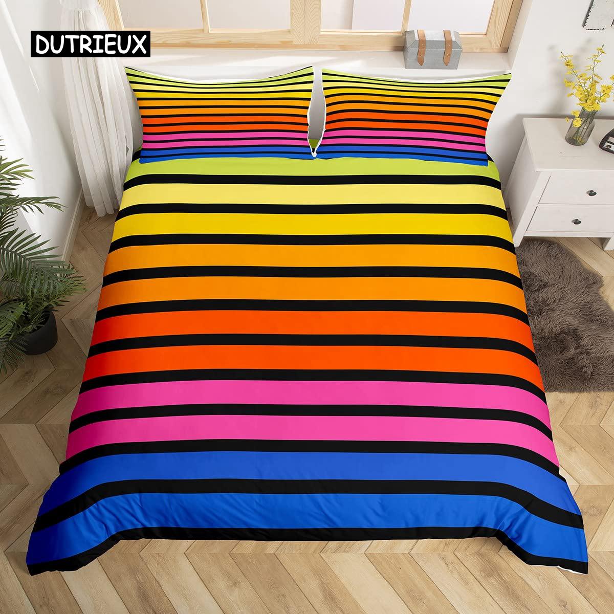Комплект постільної білизни Abstract Rainbow Colorful Queen King Sinlge Duvet Cover Dream Polyester Covers Covers Наволочка М’яка постільна білизна EU single(135x200cm)
Комплект постільної білизни Abstract Rainbow Colorful Queen King Sinlge Duvet Cover Dream Polyester Covers Covers Наволочка М’яка постільна білизна EU single(135x200cm)