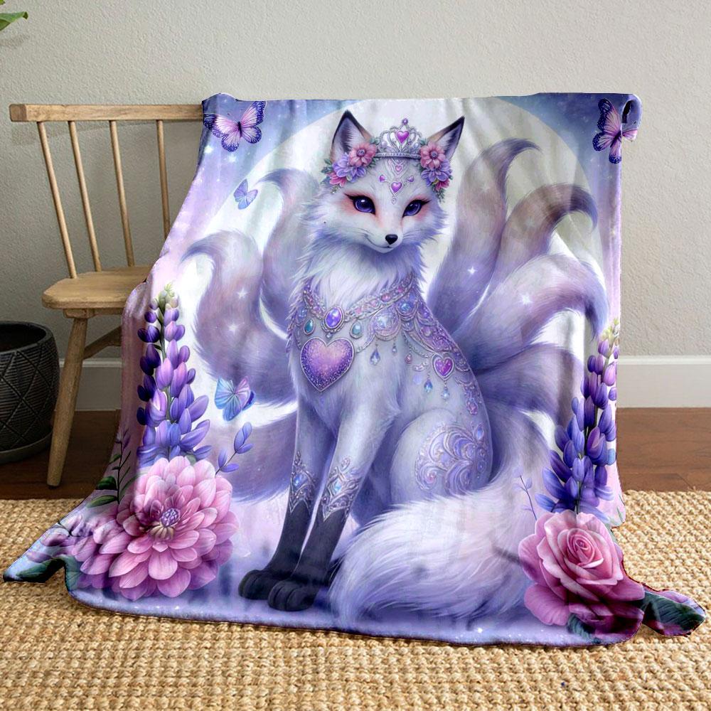 New product Animals in Purple Dream Flowers Print Blanket, All-Season Multi-Use for Nap Camping Travel Car Sofa Luxury Gifts 75x90cm
New product Animals in Purple Dream Flowers Print Blanket, All-Season Multi-Use for Nap Camping Travel Car Sofa Luxury Gifts 75x90cm