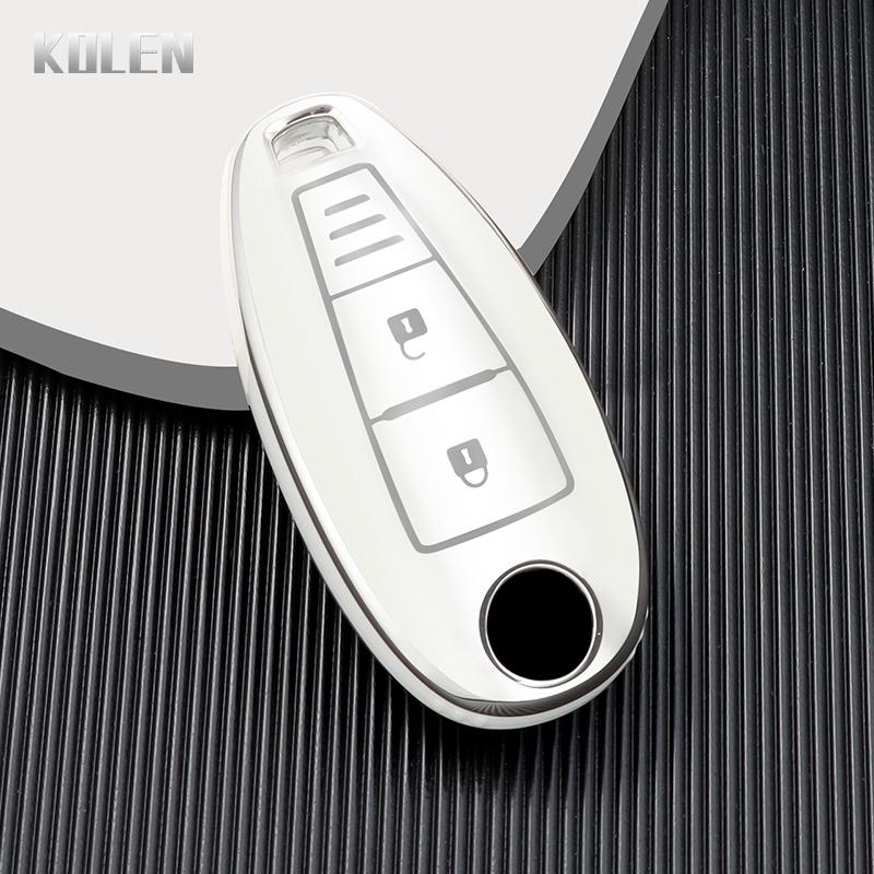 New Tpu Car Remote Key Case Cover Shell For Suzuki Baleno Ertiga Ciaz Ignis Kizashi Swift Sx4 S-Cross Vitars Fob Bag Accessories
New Tpu Car Remote Key Case Cover Shell For Suzuki Baleno Ertiga Ciaz Ignis Kizashi Swift Sx4 S-Cross Vitars Fob Bag Accessories