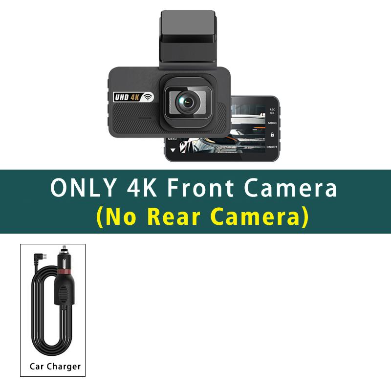 Dash Cam UHD 3840*2160P 4K + 2.5K Dual Lens Car DVR with ADAS 5G WiFi GPS Black Box Video Drive Recorder WDR/HDR Night Vision None
Dash Cam UHD 3840*2160P 4K + 2.5K Dual Lens Car DVR with ADAS 5G WiFi GPS Black Box Video Drive Recorder WDR/HDR Night Vision None
