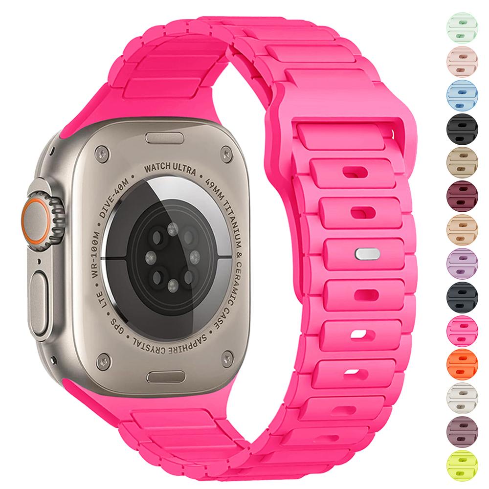 Silicone Strap For Apple Watch ultra 2 1 Band 44mm 49mm 45mm 42mm 40 41mm 38mm sport For iwatch Series 7 6 3 4 5 se 8 9 38mm 40mm 41mm
Silicone Strap For Apple Watch ultra 2 1 Band 44mm 49mm 45mm 42mm 40 41mm 38mm sport For iwatch Series 7 6 3 4 5 se 8 9 38mm 40mm 41mm