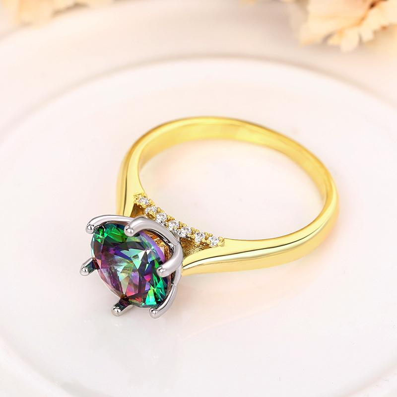Huitan Muiticolored Cubic Zirconia Two Tone Rings for Women Unique Wedding Engagement Luxury Accessories Gorgeous Lady Zircon 10
Huitan Muiticolored Cubic Zirconia Two Tone Rings for Women Unique Wedding Engagement Luxury Accessories Gorgeous Lady Zircon 10