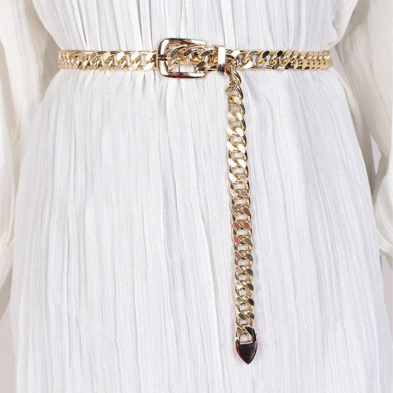 Women Metal Waist Chain Belts Fashion Luxury Adjustable Belly Body Chain Jewelry Accessories For золотой
Women Metal Waist Chain Belts Fashion Luxury Adjustable Belly Body Chain Jewelry Accessories For золотой