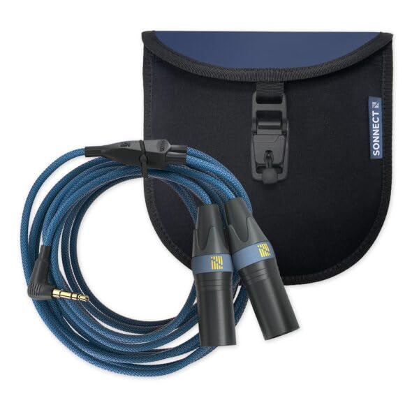 Sonnect Audio Sonnect Audio ISO-XLR equipped 3.5mm-XLR conversion cable interface Unbalanced stereo to XLR balance conversion possible No DI required
Sonnect Audio Sonnect Audio ISO-XLR equipped 3.5mm-XLR conversion cable interface Unbalanced stereo to XLR balance conversion possible No DI required