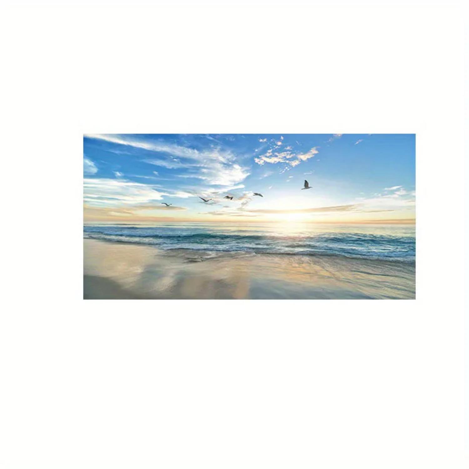 Beach Sunset Wall Art Плакати Великий Пейзаж Картини на полотні Друк Скандинавські Настінні Прикраси Картина Для Домашнього Декору 40x80cm No Frame
Beach Sunset Wall Art Плакати Великий Пейзаж Картини на полотні Друк Скандинавські Настінні Прикраси Картина Для Домашнього Декору 40x80cm No Frame