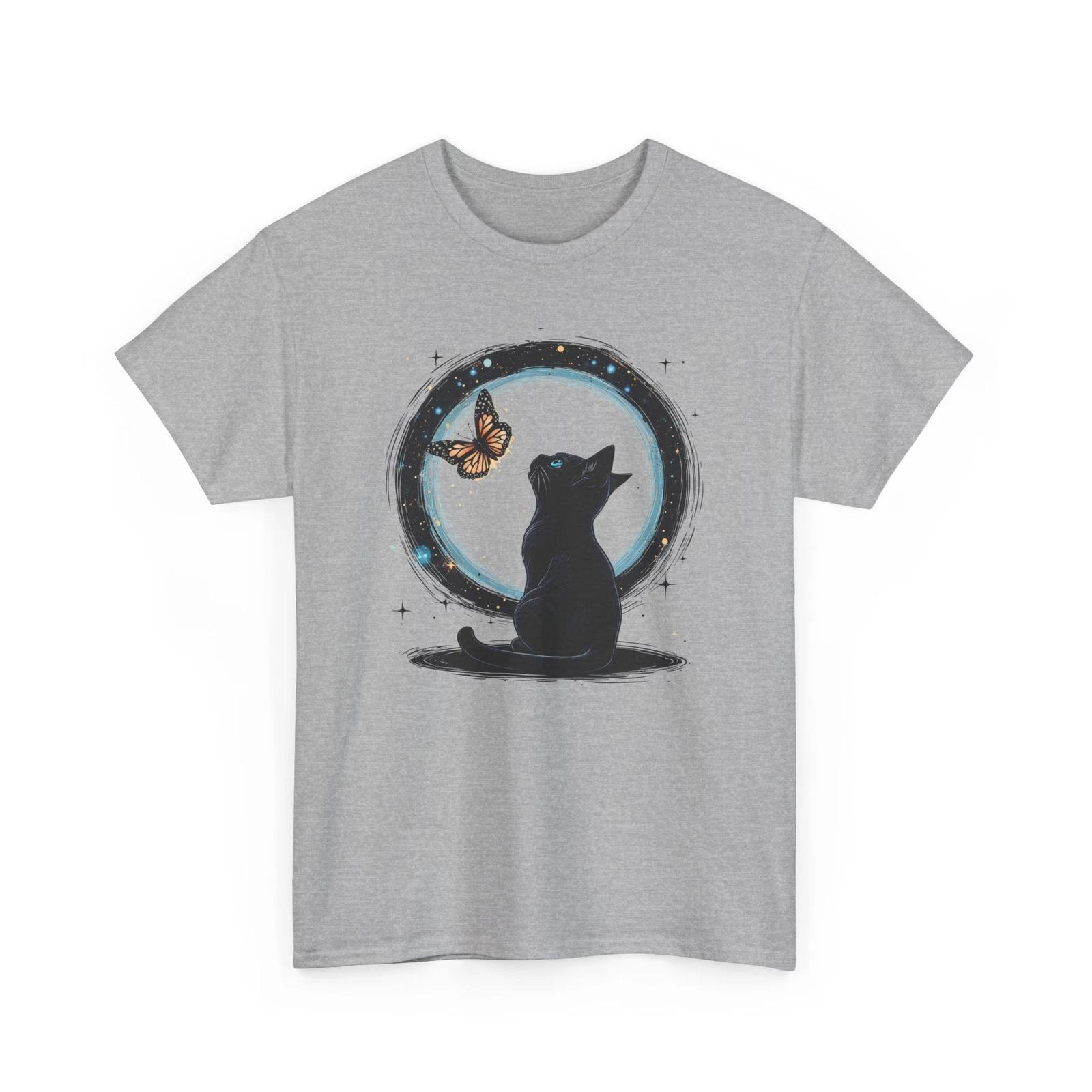 Black Cat Stars Galaxies Butterfly Graphic Tee Vintage Women’s Oversized Shirt 4XL
Black Cat Stars Galaxies Butterfly Graphic Tee Vintage Women’s Oversized Shirt 4XL