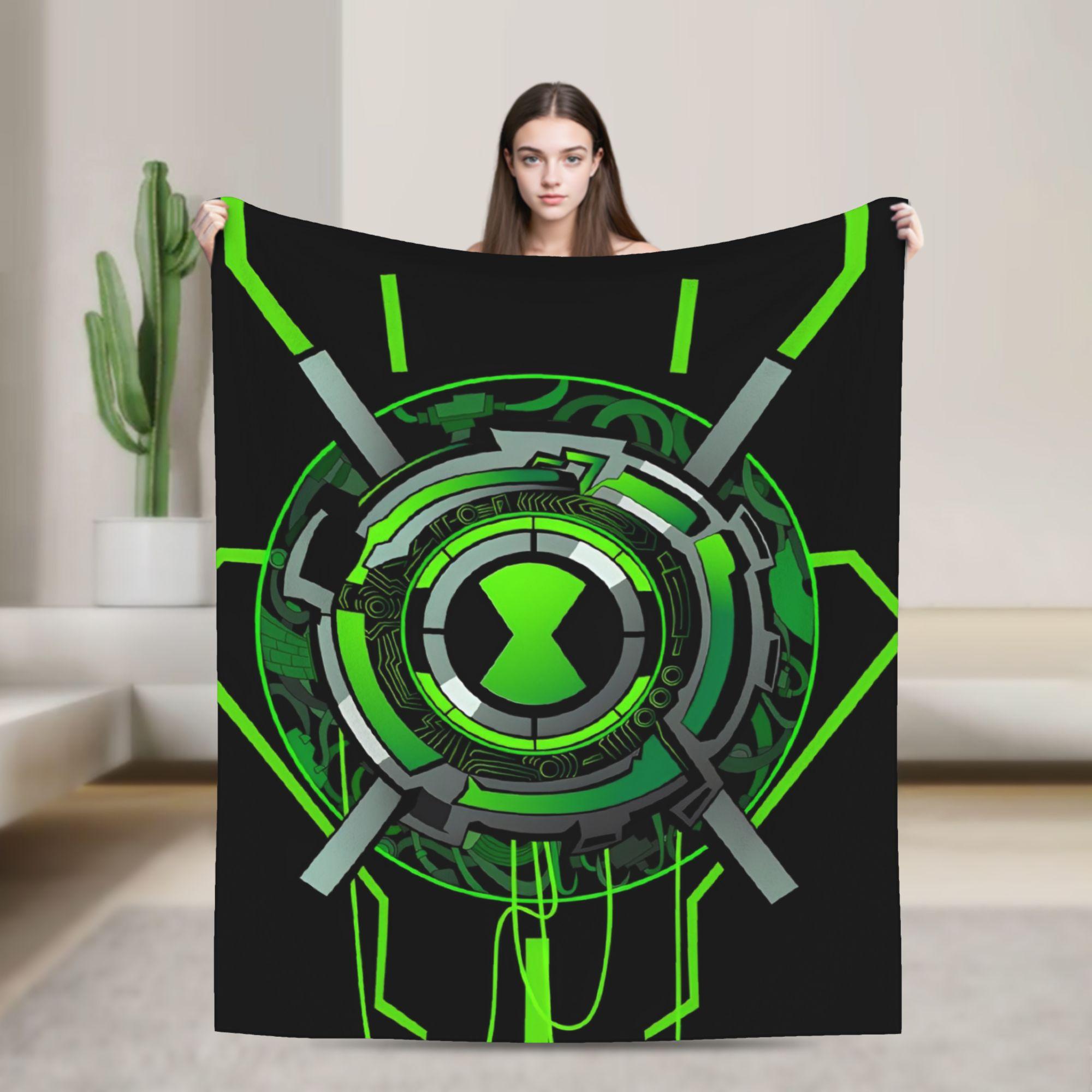 Ben 10 Omnitrix Unleashed Flannel Blanket Soft Warm Bedding Throws for Bedroom Travel Street Trend Bedspread Sofa Bed Cover 130x150cm
Ben 10 Omnitrix Unleashed Flannel Blanket Soft Warm Bedding Throws for Bedroom Travel Street Trend Bedspread Sofa Bed Cover 130x150cm