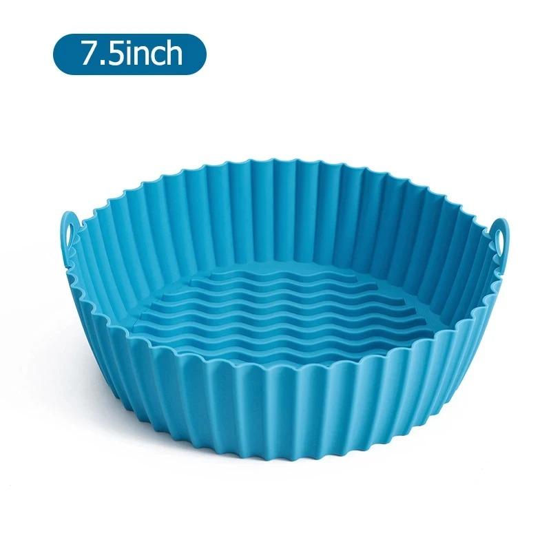 Silicone Air Fryer Baking Tray Reusable Silicone Baking Basket Grill Pan Food-grade Safe Non-stick Fryers Ovens Microwave Oven
Silicone Air Fryer Baking Tray Reusable Silicone Baking Basket Grill Pan Food-grade Safe Non-stick Fryers Ovens Microwave Oven