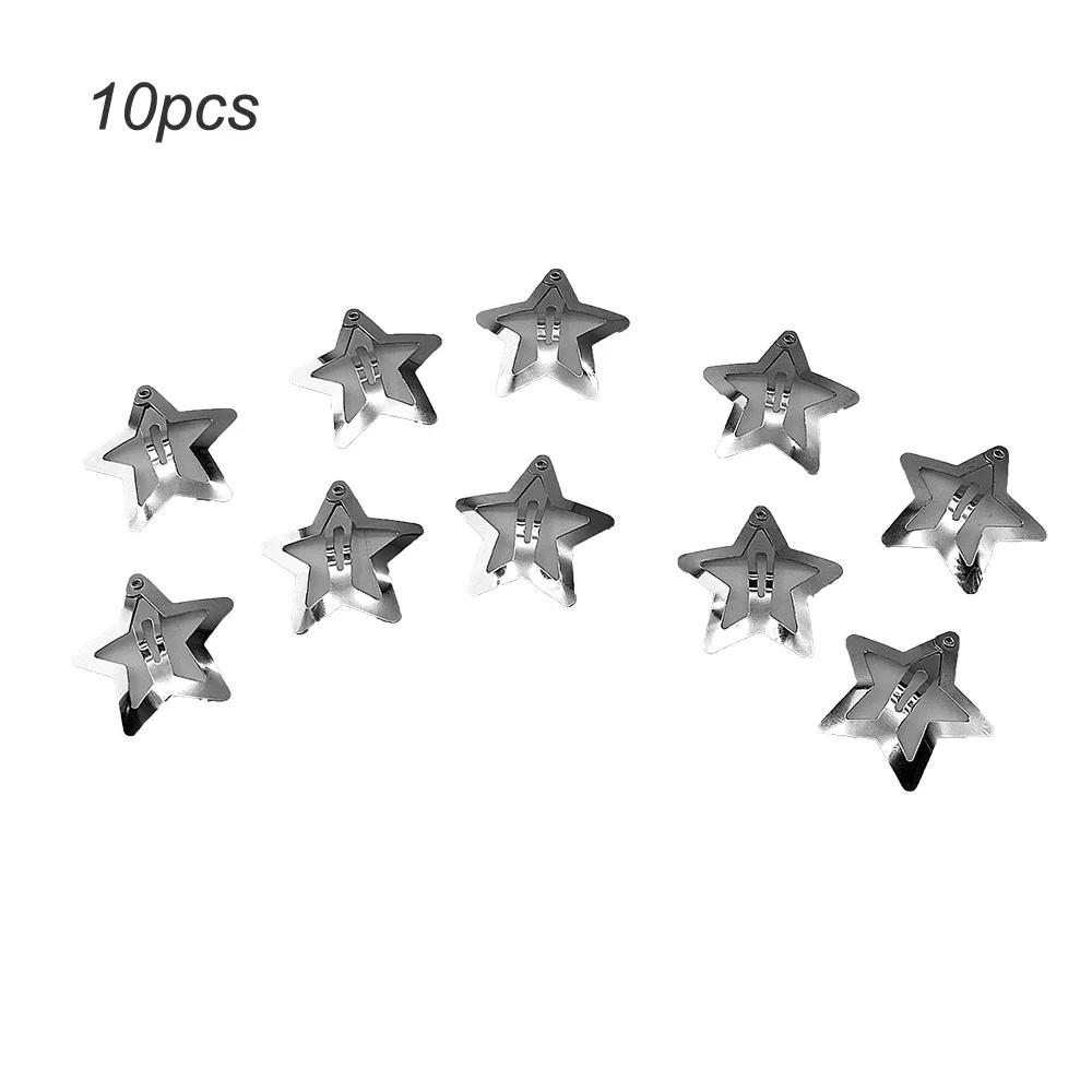 10/30Pcs Y2K Silver Star Hair Clips for Girls Filigree Star Metal Snap Clip Hairpins Barrettes Hair Bobby Pin Y2k Accessories
10/30Pcs Y2K Silver Star Hair Clips for Girls Filigree Star Metal Snap Clip Hairpins Barrettes Hair Bobby Pin Y2k Accessories