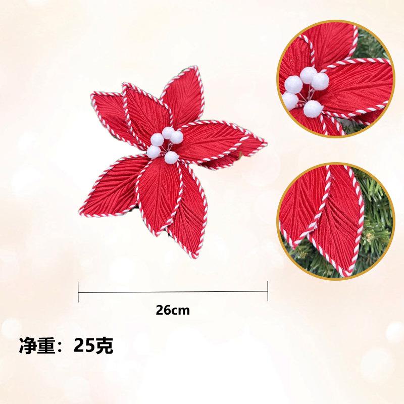 Large Christmas Flower Artificial Flower Decor For Home Xmas Tree Hanging Ornaments Navidad Party Gifts
Large Christmas Flower Artificial Flower Decor For Home Xmas Tree Hanging Ornaments Navidad Party Gifts