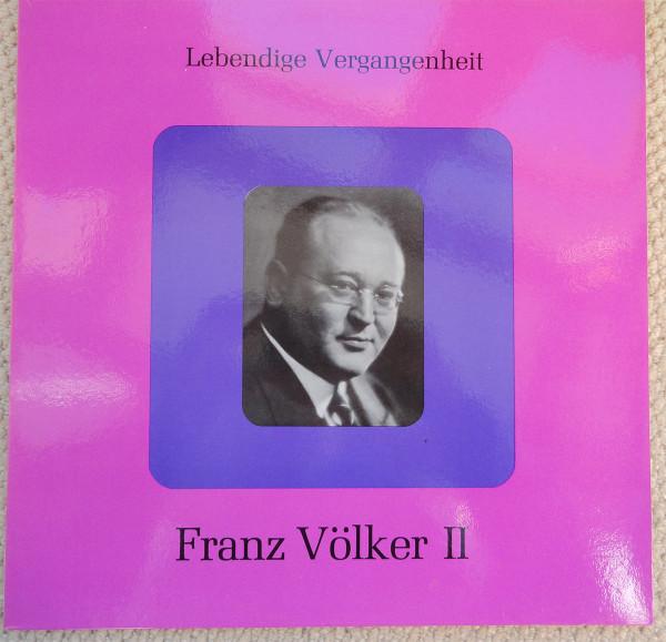 10-дюймовая пластинка FRANZ VLKER Franz Vlker II LV206 Lebendige Verga Австрия Классика Б/у
10-дюймовая пластинка FRANZ VLKER Franz Vlker II LV206 Lebendige Verga Австрия Классика Б/у