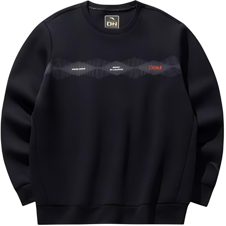 Anta Mens Training Series Sports Casual Simple Solid Color Round Neck Pullover Sweatshirt Men sweatshirt Black 152517720-3 L
Anta Mens Training Series Sports Casual Simple Solid Color Round Neck Pullover Sweatshirt Men sweatshirt Black 152517720-3 L