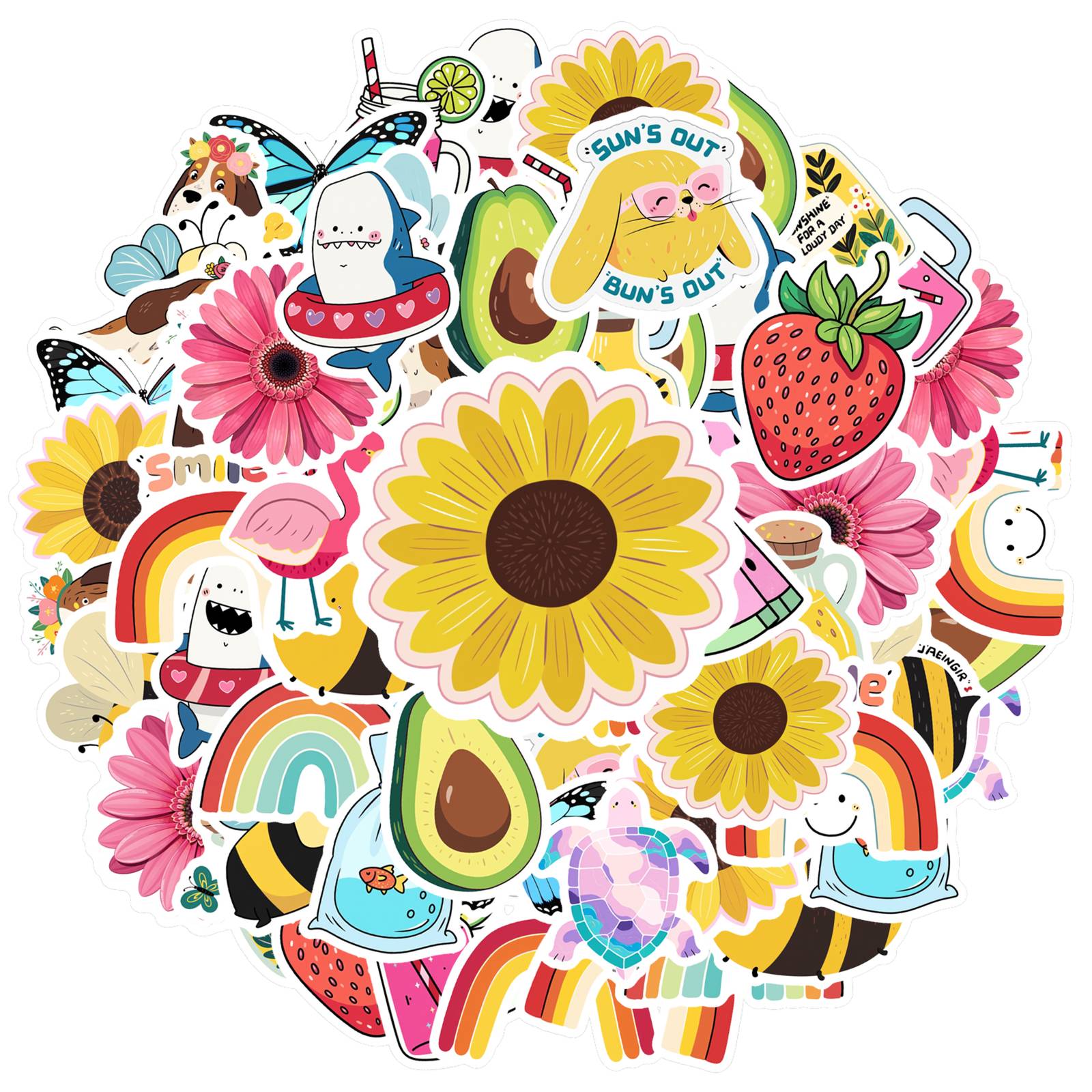 35pcs Cute Nature Stickers Cartoon Tropical Stationery Stickers Funny Stickers For Laptop Motorcycle Luggage Phone Notebook
35pcs Cute Nature Stickers Cartoon Tropical Stationery Stickers Funny Stickers For Laptop Motorcycle Luggage Phone Notebook