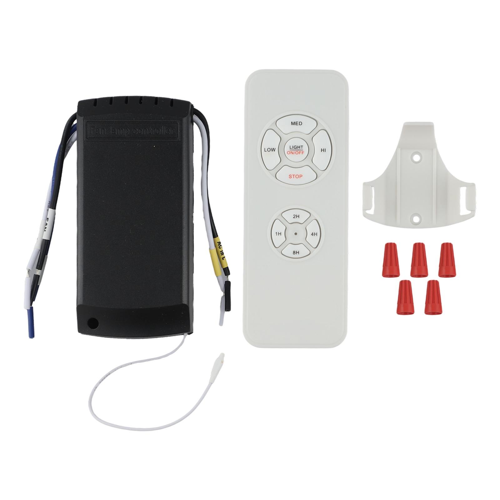 Комплект для потолочного вентилятора с лампой и пультом дистанционного управления, Диммер света, Таймер, Беспроводной приемник, Пульт дистанционного управления, Комплект для потолочного вентилятора
Комплект для потолочного вентилятора с лампой и пультом дистанционного управления, Диммер света, Таймер, Беспроводной приемник, Пульт дистанционного управления, Комплект для потолочного вентилятора