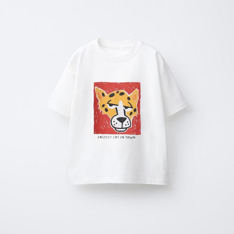 Simple Tees Child Cartoon Print TShirt Summer Clothing New Design Tees Girls Baby Casual Loose Tops Thin Short Sleeve 110
Simple Tees Child Cartoon Print TShirt Summer Clothing New Design Tees Girls Baby Casual Loose Tops Thin Short Sleeve 110