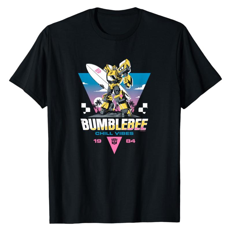 Transformers 1984 Bumblebee TShirt Autobot Retro Graphic Print Crew Neck 100 Cotton Trendy Casual Street Fashion Tops S
Transformers 1984 Bumblebee TShirt Autobot Retro Graphic Print Crew Neck 100 Cotton Trendy Casual Street Fashion Tops S