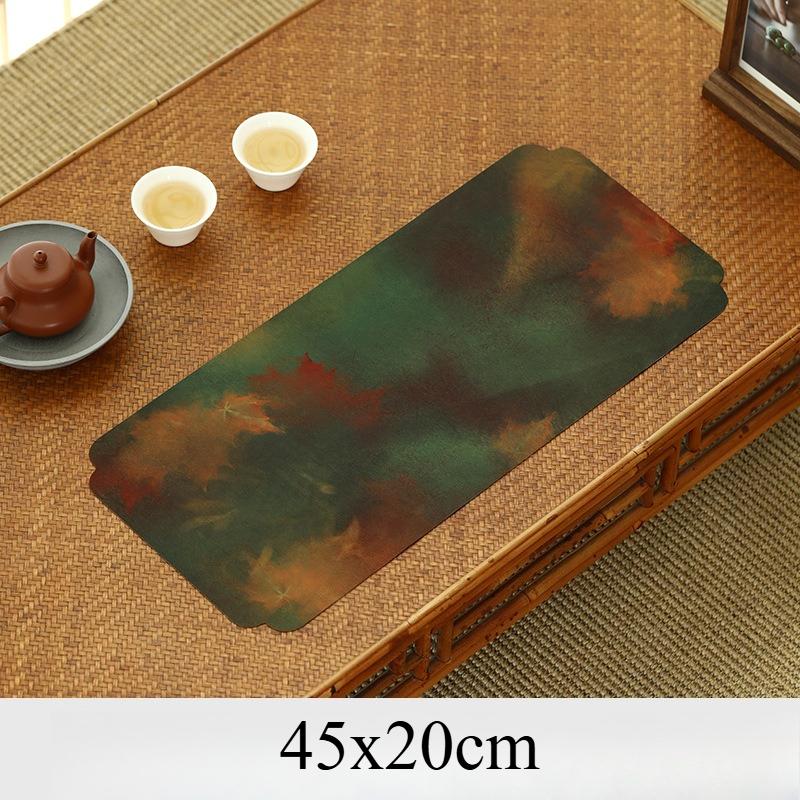 Reversible Chinese Tea Table Runner Mat Set Guochao Style Dry Brew Mat Teaware Pad Tea Ceremony Accessory Festive Decor 45x20cm 1pc
Reversible Chinese Tea Table Runner Mat Set Guochao Style Dry Brew Mat Teaware Pad Tea Ceremony Accessory Festive Decor 45x20cm 1pc