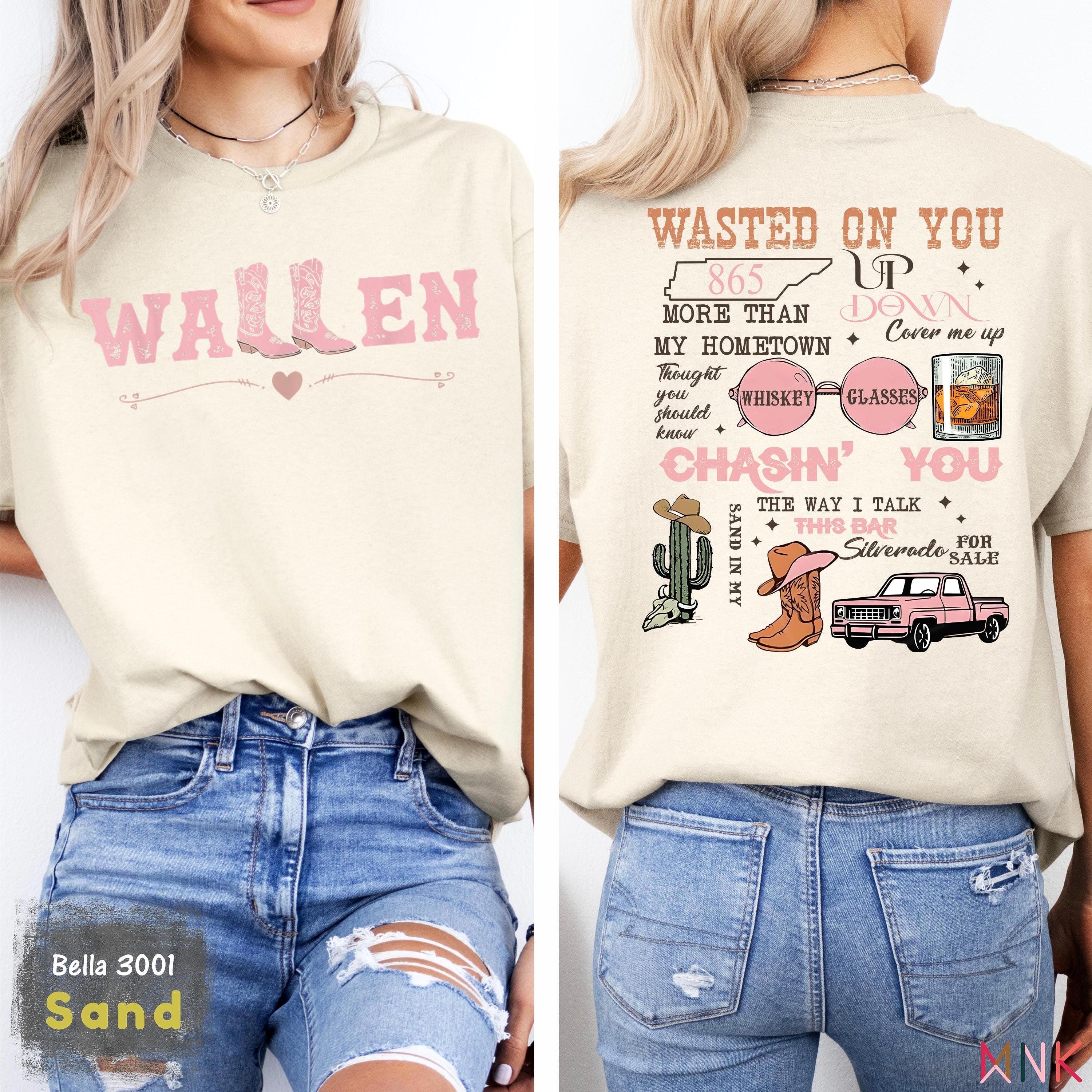 Wallen Country Concert Tshirt Pink Western Boot Pattern Tshirt for Women Fun Printed Tshirts for Both Unisex and Women S
Wallen Country Concert Tshirt Pink Western Boot Pattern Tshirt for Women Fun Printed Tshirts for Both Unisex and Women S