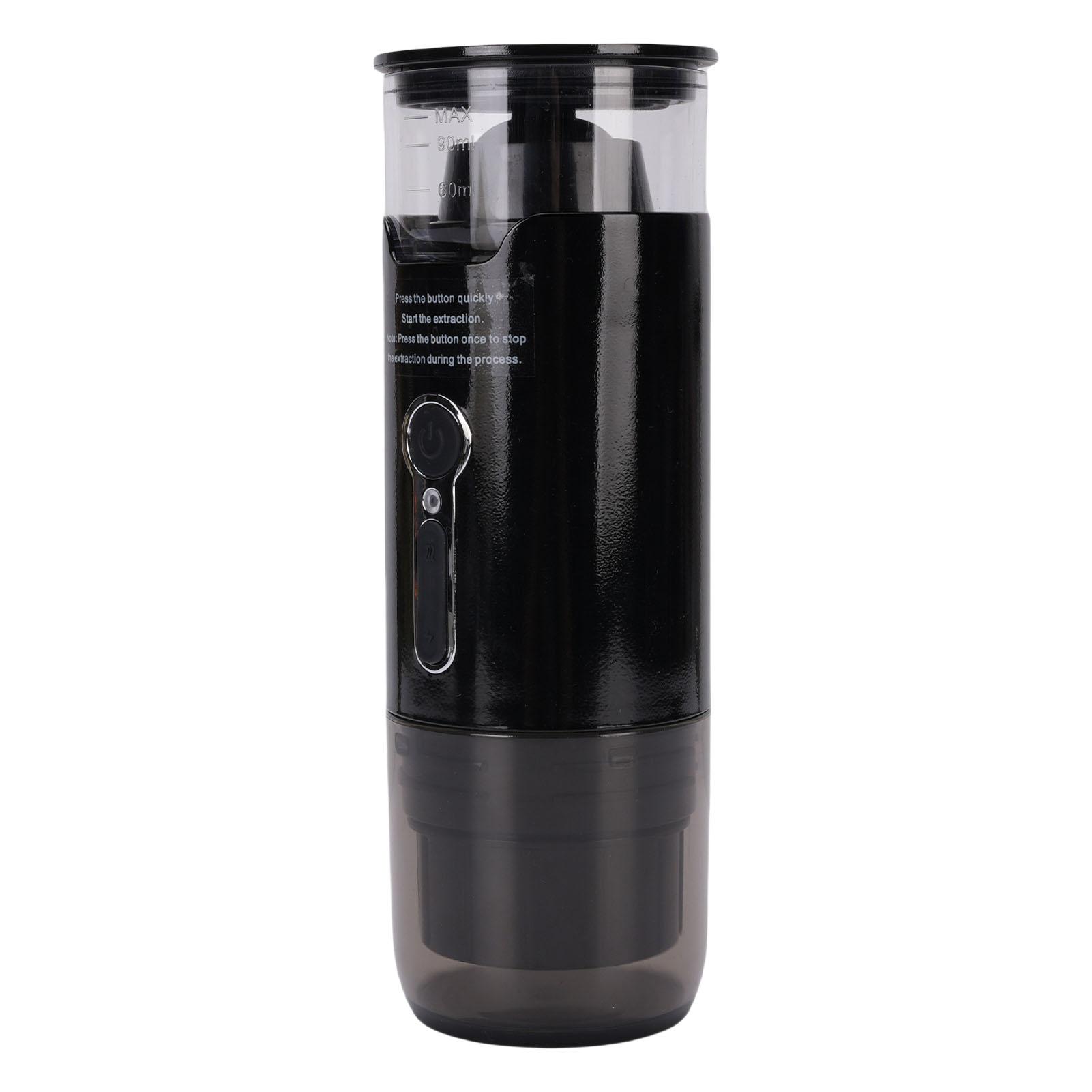 Travel Coffee Maker for Camping Car Coffee Maker Cordless Heating Automatic Coffee Machine Compatible with Ground Coffee Capsule for Hiking Office
Travel Coffee Maker for Camping Car Coffee Maker Cordless Heating Automatic Coffee Machine Compatible with Ground Coffee Capsule for Hiking Office
