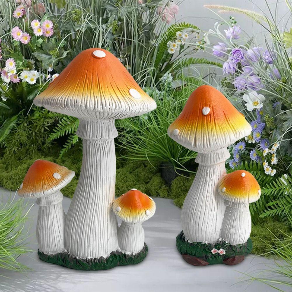 Фигурка гриба из смолы, креативные садовые миниатюрные скульптуры, имитация статуи гриба на открытом воздухе S
Фигурка гриба из смолы, креативные садовые миниатюрные скульптуры, имитация статуи гриба на открытом воздухе S