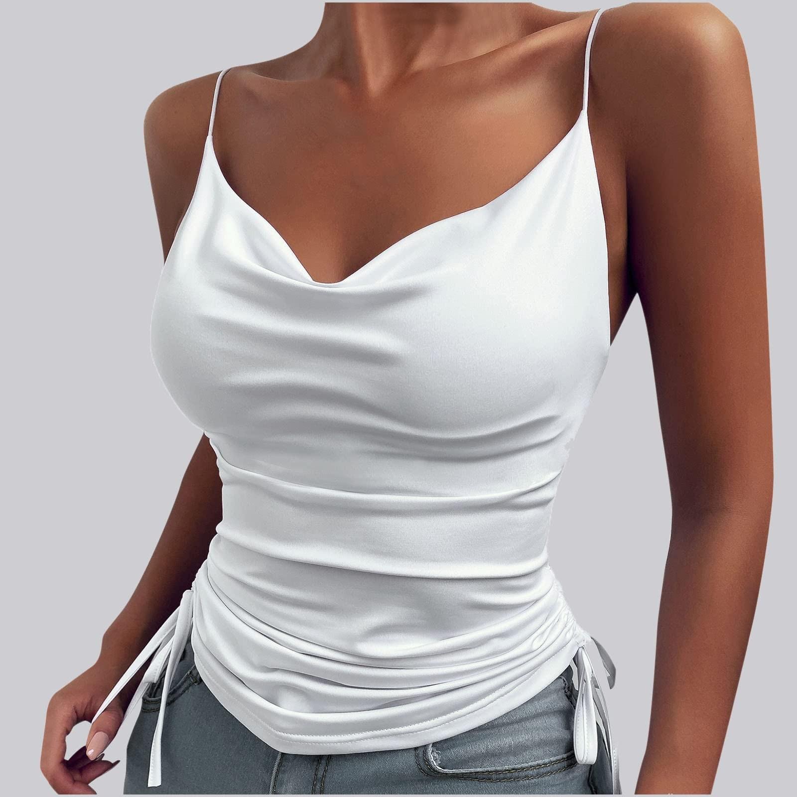 Women s Fashion Solid Color V Neck Strap Pullovers Vest Top XL белый
Women s Fashion Solid Color V Neck Strap Pullovers Vest Top XL белый