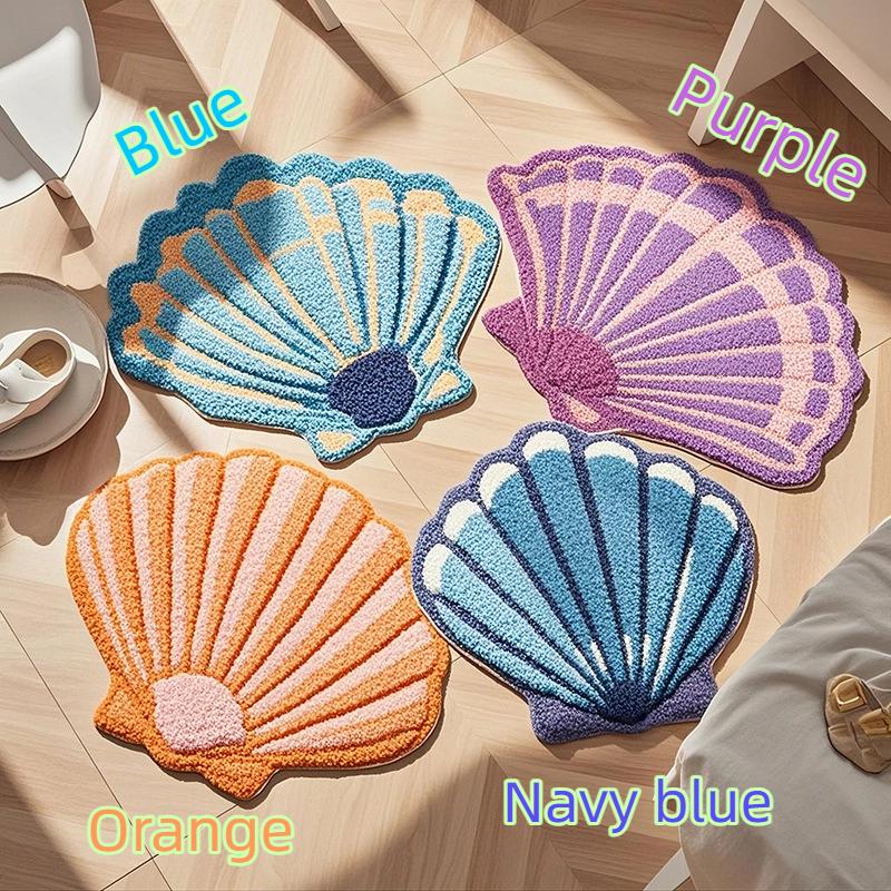 Cartoon Shell Absorbent Velvet Floor Mat Cute Bathroom Rug Home Thick Non Slip Water Absorbent Single Needle Carpet Mat 40*60cm жовтий
Cartoon Shell Absorbent Velvet Floor Mat Cute Bathroom Rug Home Thick Non Slip Water Absorbent Single Needle Carpet Mat 40*60cm жовтий
