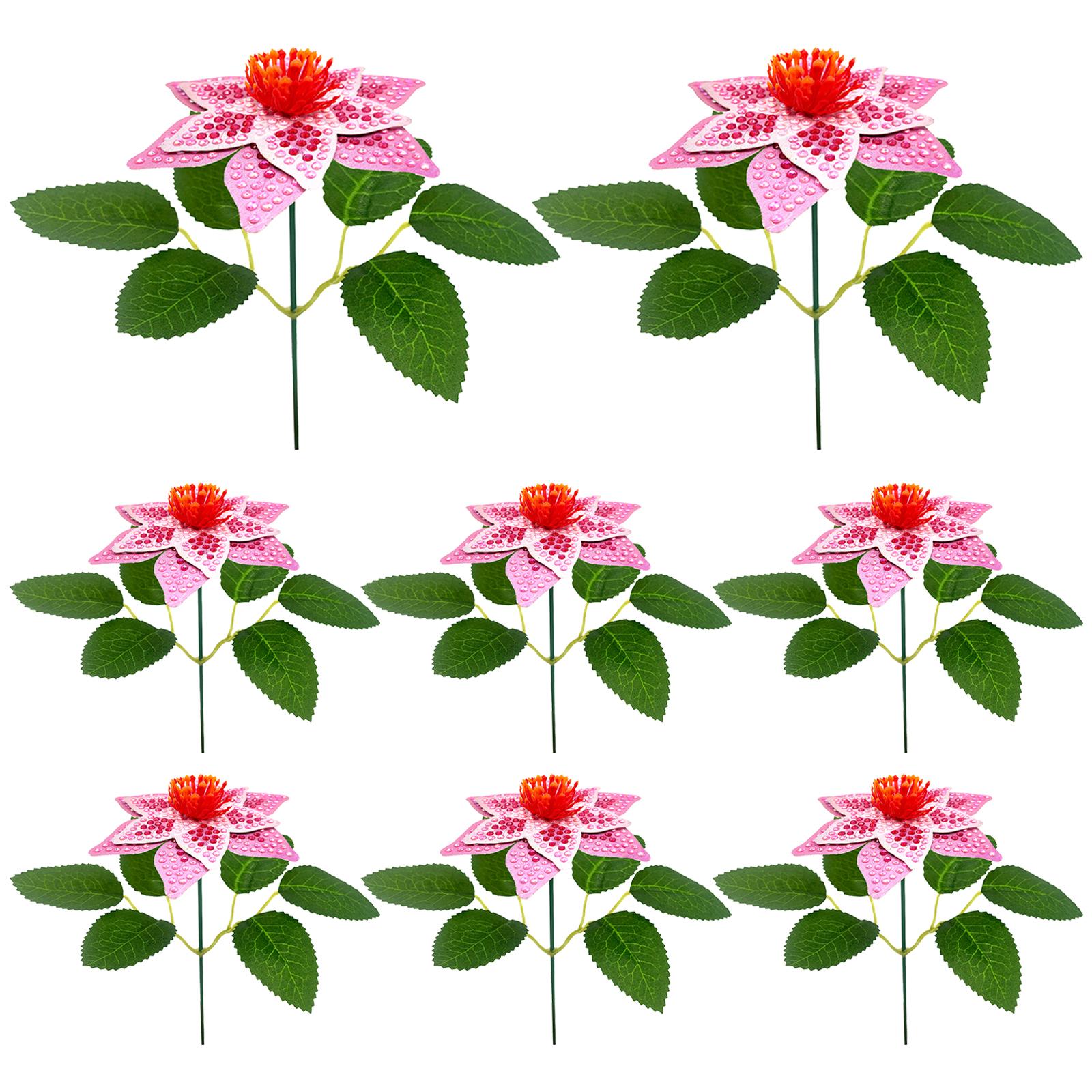 8Pcs 3D Artificial Flowers DIY Diamond Painting Tabletop Ornaments Kit Diamond Painting Desktop Decorations for Adults Beginner рожевий
8Pcs 3D Artificial Flowers DIY Diamond Painting Tabletop Ornaments Kit Diamond Painting Desktop Decorations for Adults Beginner рожевий