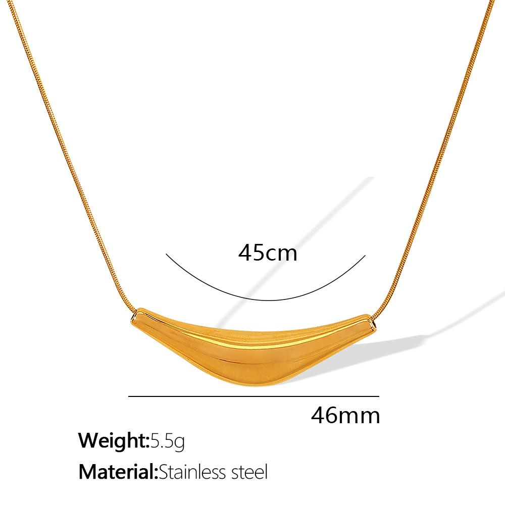 European and American Cold Wind Triangular Arc Tube Pendant, Arc Necklace Temperament Advanced Sense Irregular Fold Pendant 2026 45CM
European and American Cold Wind Triangular Arc Tube Pendant, Arc Necklace Temperament Advanced Sense Irregular Fold Pendant 2026 45CM
