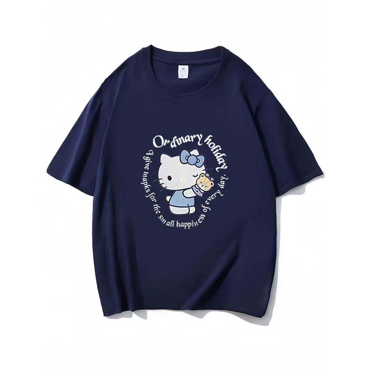 Sanrios 2026 Summer New Collection HelloKitt Graffiti Cartoon Print Pure Cotton Breathable Womens ShortSleeved TShirt S
Sanrios 2026 Summer New Collection HelloKitt Graffiti Cartoon Print Pure Cotton Breathable Womens ShortSleeved TShirt S