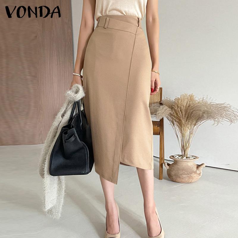 VONDA Весенние женские длинные юбки с нерегулярным подолом OL
VONDA Весенние женские длинные юбки с нерегулярным подолом OL