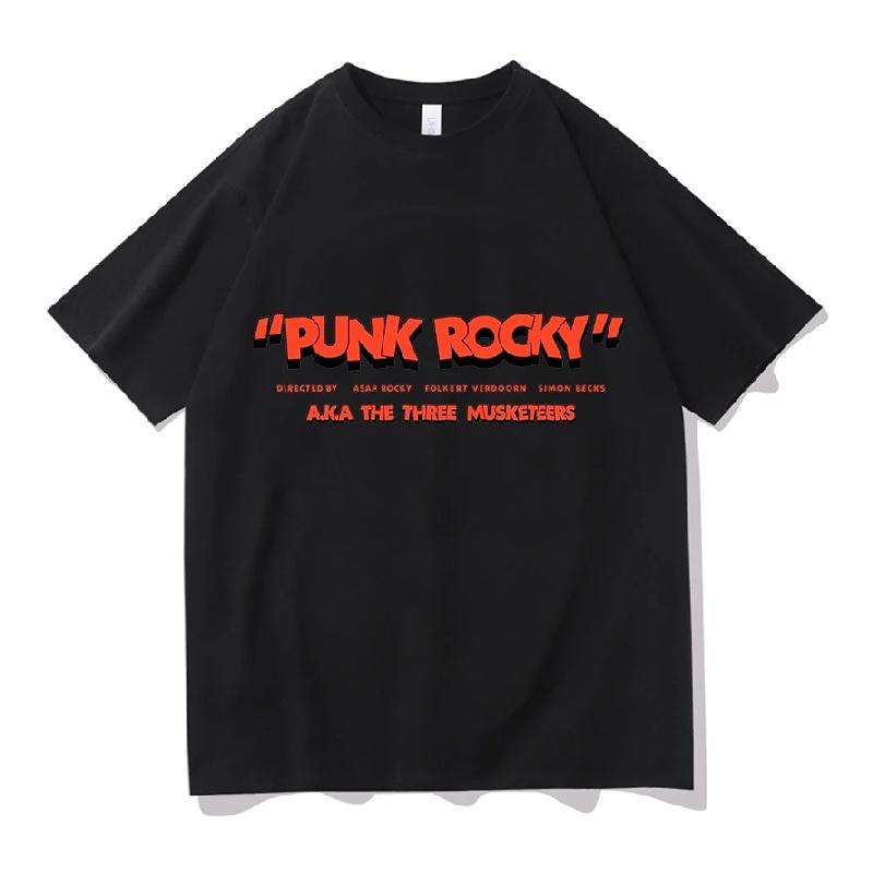 Футболка с принтом A$AP Rocky Punk Rocky Модная повседневная футболка с коротким рукавом Хлопковая свободная мужская футболка с круглым вырезом Унисекс Футболки Стритвир S чёрный
Футболка с принтом A$AP Rocky Punk Rocky Модная повседневная футболка с коротким рукавом Хлопковая свободная мужская футболка с круглым вырезом Унисекс Футболки Стритвир S чёрный