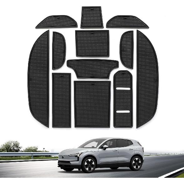 smabee 12PCS Center Console Liner for Volvo EX30 2025 2026 Cup Holders Inserts for 2025 Volvo EX30 Door Slot Mats Anti-Dust Mats Interior Accessories чёрный
smabee 12PCS Center Console Liner for Volvo EX30 2025 2026 Cup Holders Inserts for 2025 Volvo EX30 Door Slot Mats Anti-Dust Mats Interior Accessories чёрный