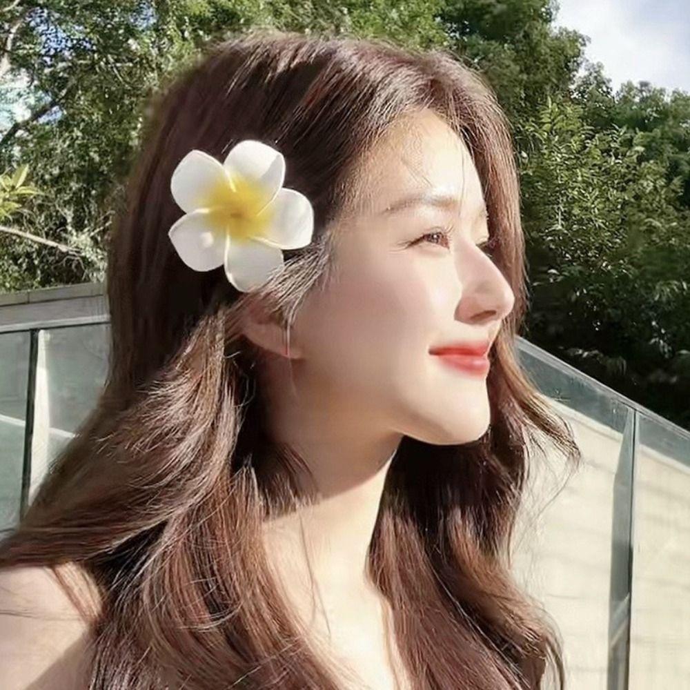 Seaside Vacation Headwear Simulation Flower Hair Clip Bohemian Style Beach Hair Clip Seaside 5.5cm
Seaside Vacation Headwear Simulation Flower Hair Clip Bohemian Style Beach Hair Clip Seaside 5.5cm